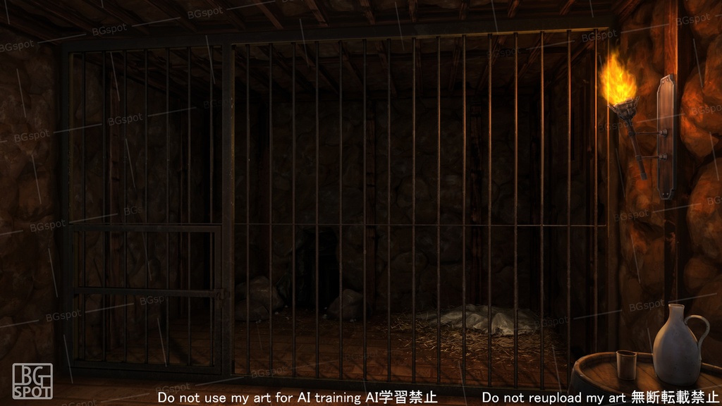 🗂️おまとめ版(フルセット)【BG_石壁の牢屋ver1.2】