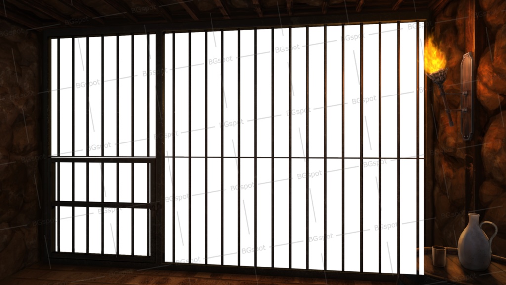 🗂️おまとめ版(フルセット)【BG_石壁の牢屋ver1.1】