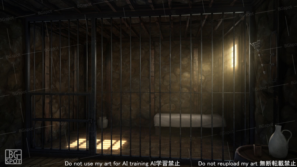 🗂️おまとめ版(フルセット)【BG_石壁の牢屋ver1.2】