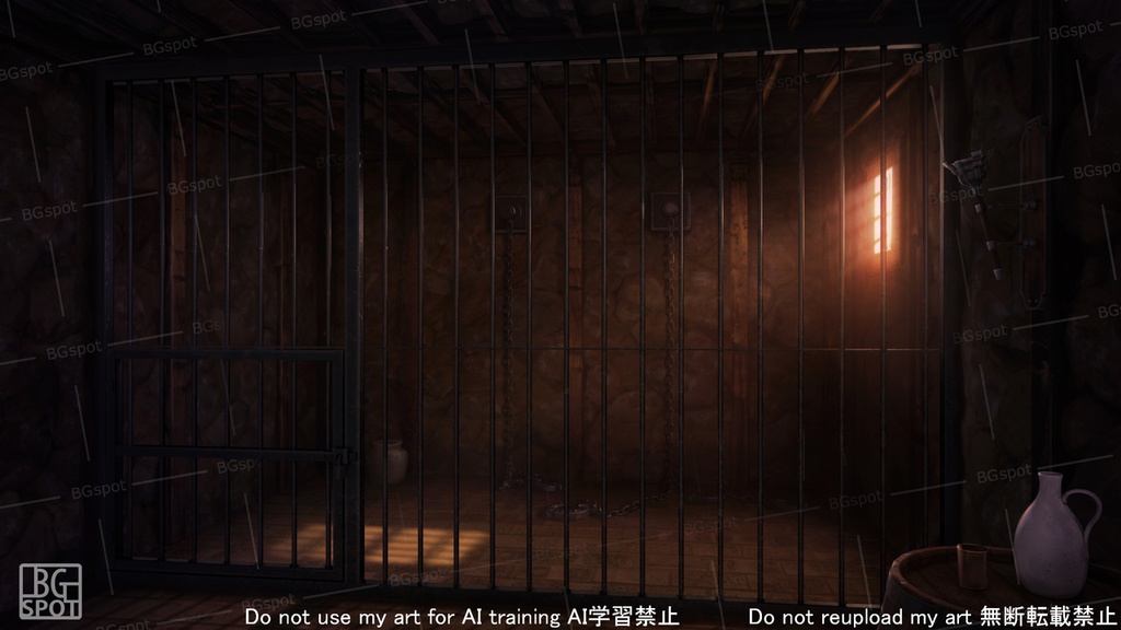 🗂️おまとめ版(フルセット)【BG_石壁の牢屋ver1.2】