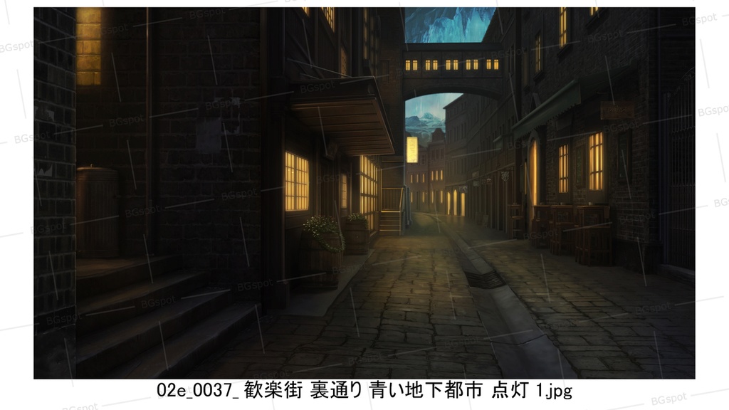 02e_歓楽街_裏通り_地下都市【BG_ファンタジー歓楽街:戦乱と再生の軌跡ver2.0】