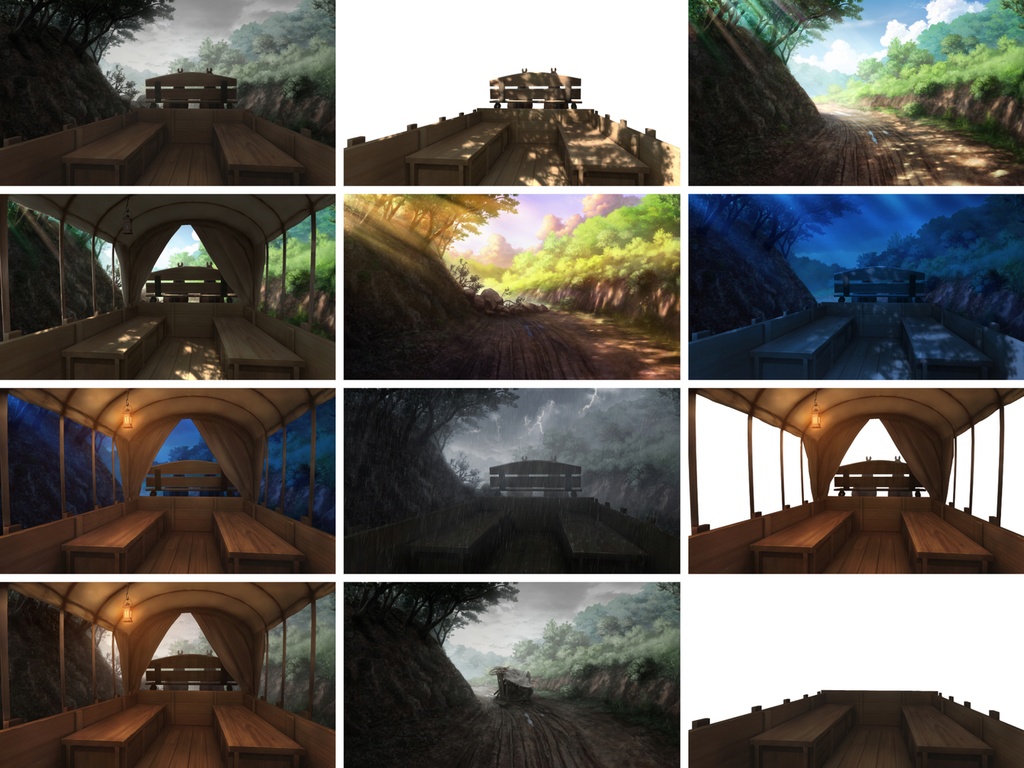 ðïžããŸãšãçïŒãã«ã»ããïŒãBG_05_å¹éЬè»ã®å
éš:倿§ãªèªç¶ãè¡ãéã®ã_ver3.0ã