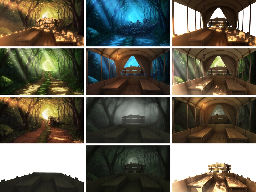 ðïžããŸãšãçïŒãã«ã»ããïŒãBG_05_å¹éЬè»ã®å
éš:倿§ãªèªç¶ãè¡ãéã®ã_ver3.0ã