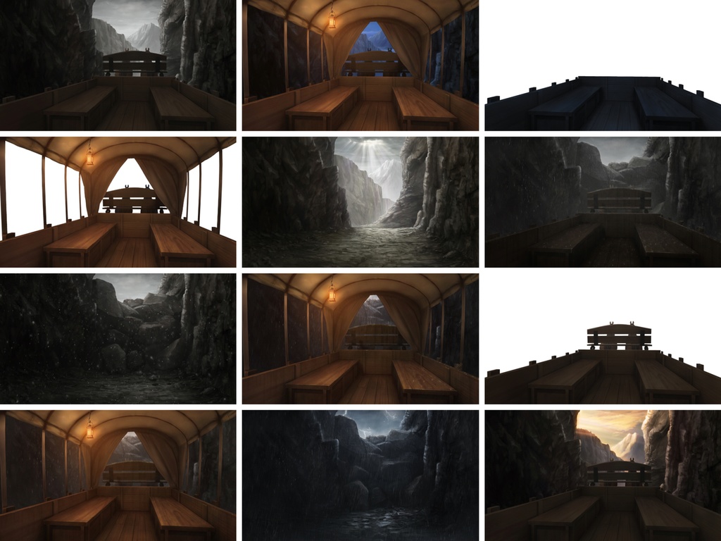 ðïžããŸãšãçïŒãã«ã»ããïŒãBG_05_å¹éЬè»ã®å
éš:倿§ãªèªç¶ãè¡ãéã®ã_ver3.0ã