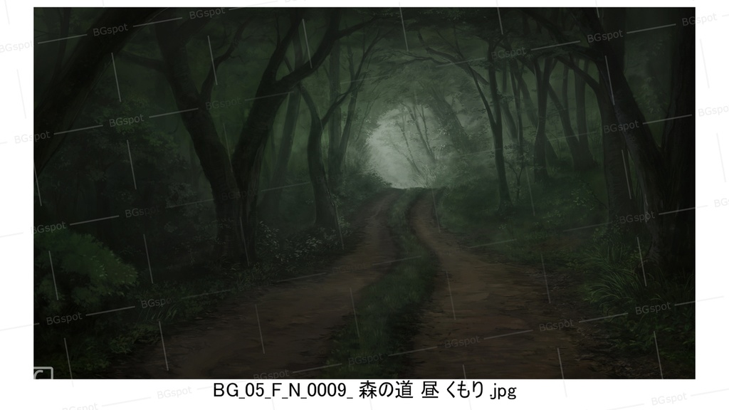 ミドルパック_【森の道 (Forest-F】BG_05_幌馬車の内部:多様な自然を行く道のり_ver3.0より抜粋