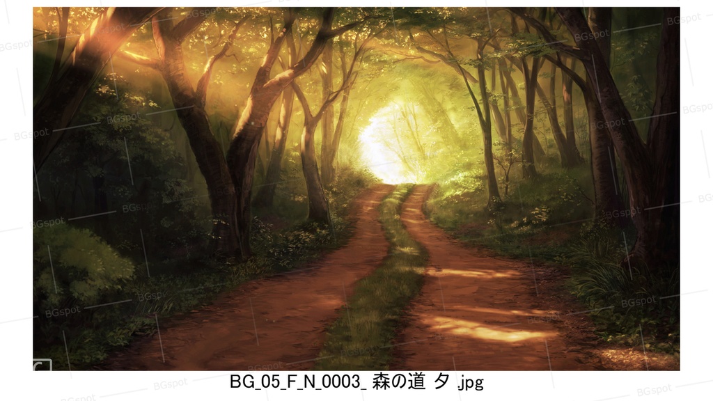 ミドルパック_【森の道 (Forest-F】BG_05_幌馬車の内部:多様な自然を行く道のり_ver3.0より抜粋