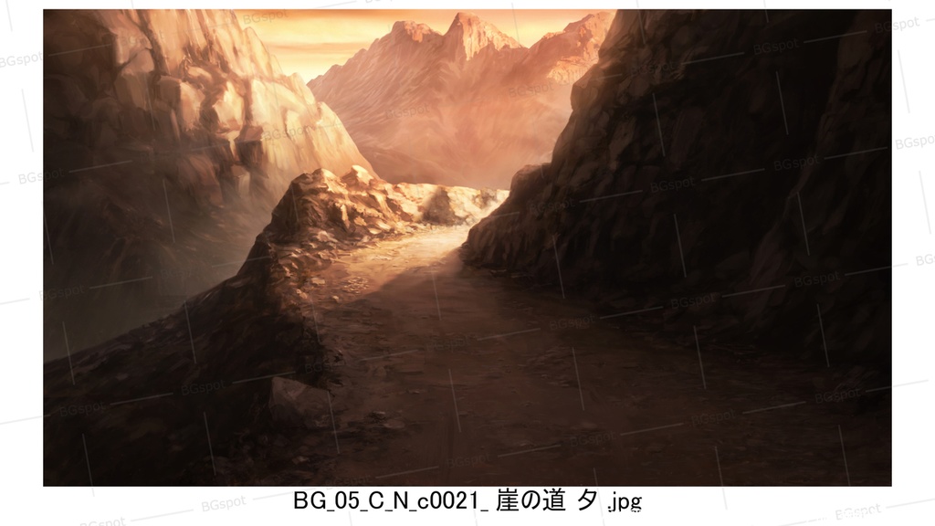 ミドルパック_【崖の道 Cliff-Road】BG_05_幌馬車の内部:多様な自然を行く道のり_ver3.0より抜粋