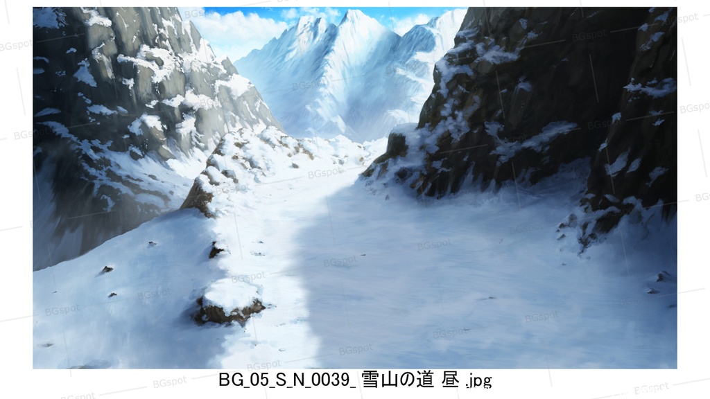 ミドルパック_【雪山の道 Snow-Road】BG_05_幌馬車の内部:多様な自然を行く道のり_ver3.0より抜粋