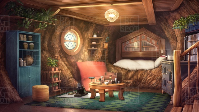 🗂️おまとめ版(フルセット)BG_09_巨大樹の部屋&氷の部屋 ver2.0