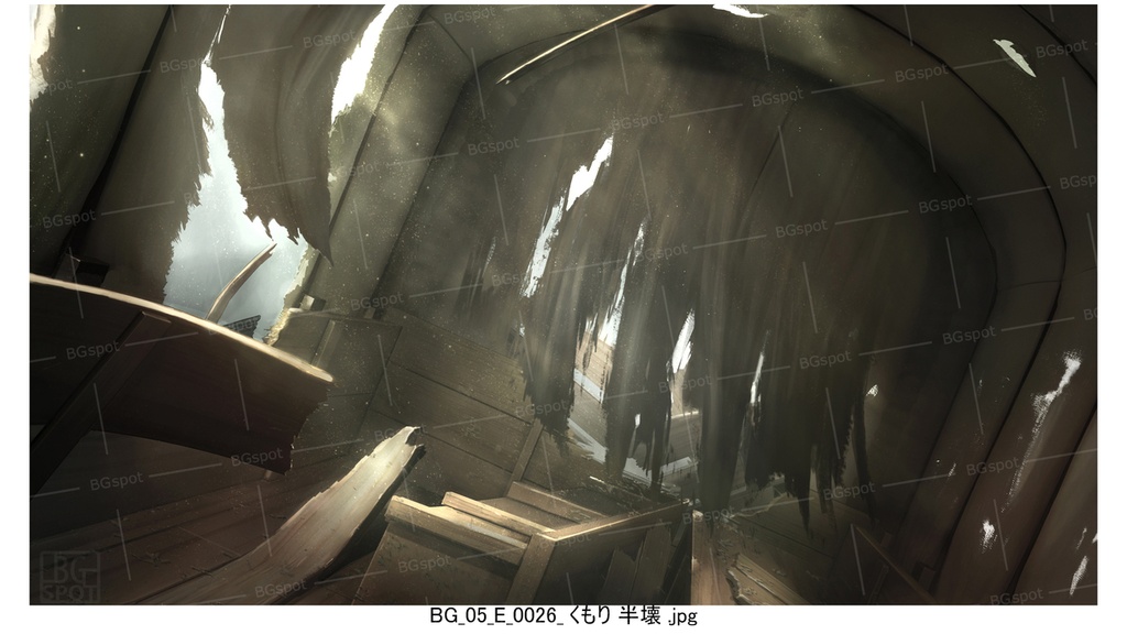 🖼️ 個別販売【半壊】【BG_05_幌馬車の内部:多様な自然を行く道のり_ver3.0】