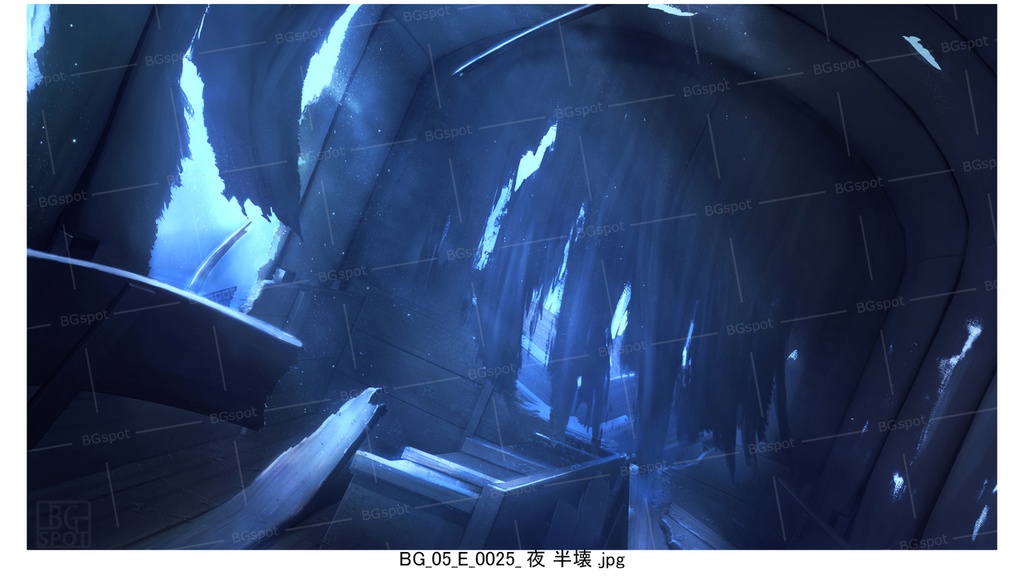 🖼️ 個別販売【半壊】【BG_05_幌馬車の内部:多様な自然を行く道のり_ver3.0】