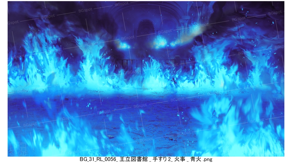🖼️ 個別販売【階段】【手すり2】【BG_31_王立図書館】