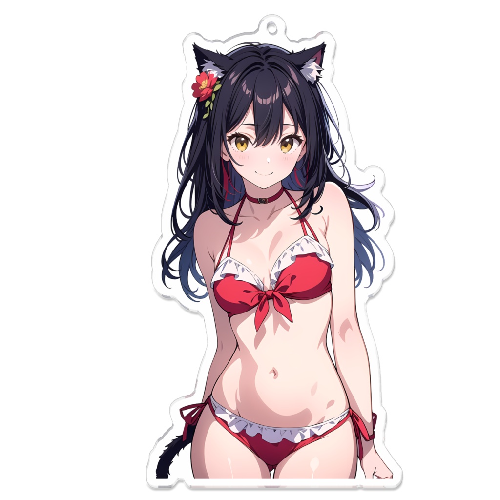 サマーバケーション 【アクリルキーホルダー Lサイズ】