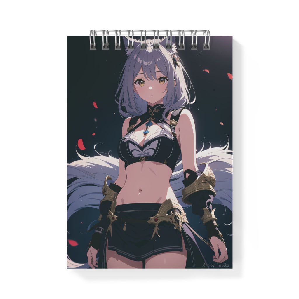 フェンリルノート 両面デザイン【A6サイズメモ帳】