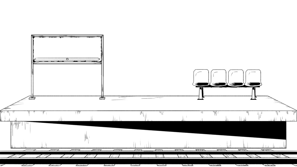 駅素材
