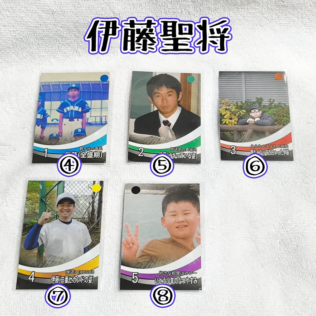 【聖星イベント記念】某お菓子についていそうなトレーディングカード&カードホルダー