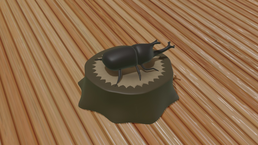 カブトムシ（無料）