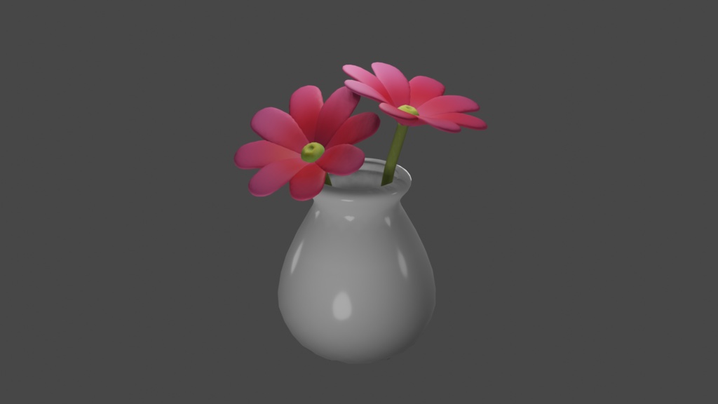 花瓶と花