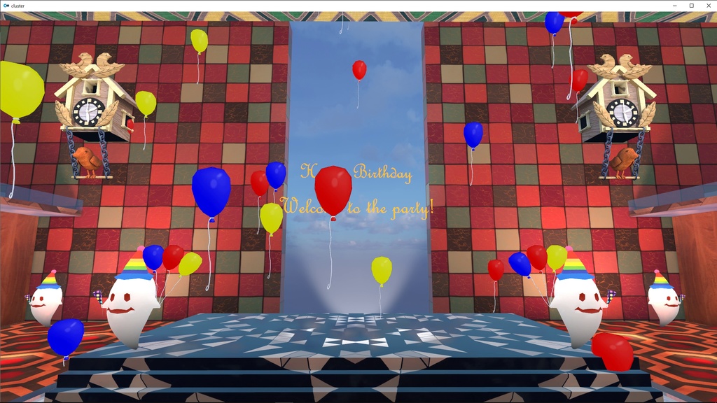 【Unity】風船エフェクト