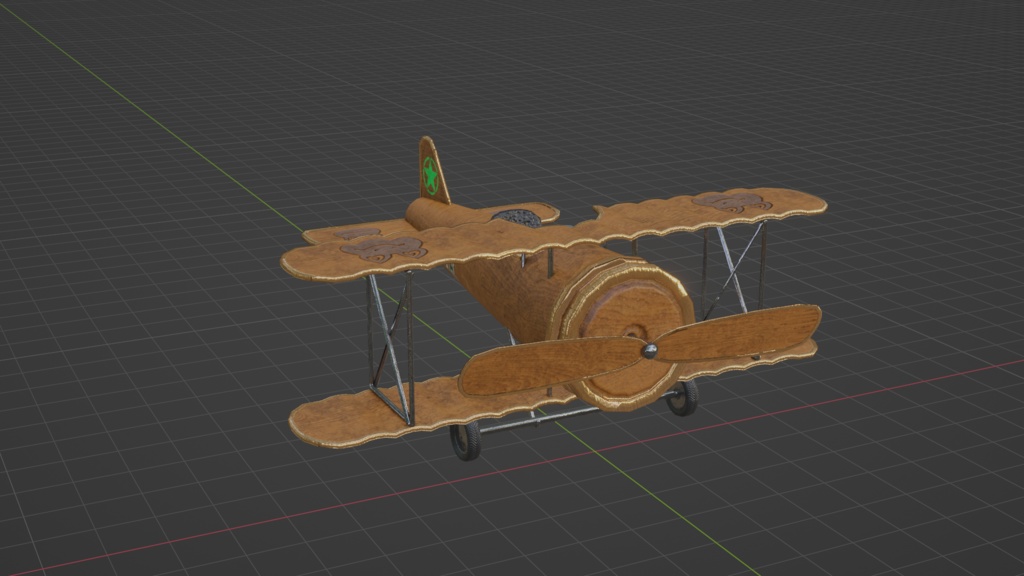 おもちゃの飛行機
