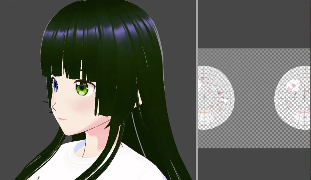 【無料‼️】瞳のバリエーション無限♾️ 【.VRoid】用 瞳テクスチャ生成システム ER (Eye Rise)v1.0 ※ 設定を読んだAIが教えてくれるから簡単!