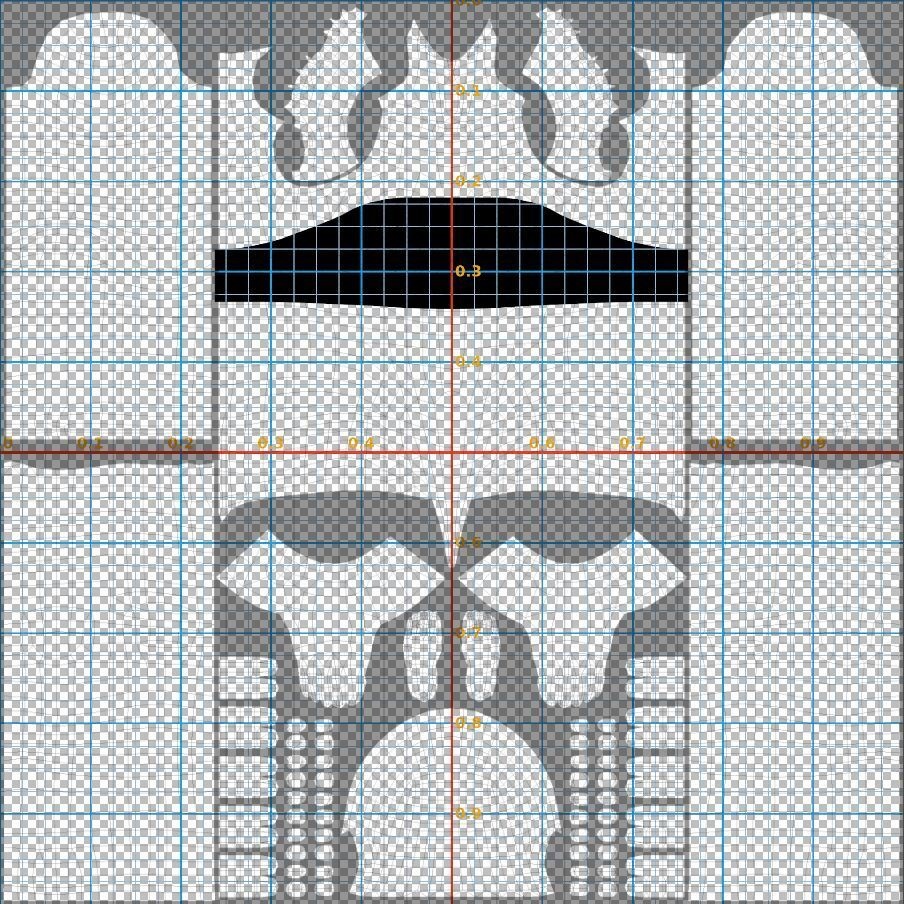 【無料】【VRoid Studio用】UVグリッドガイド(3種精度セット)