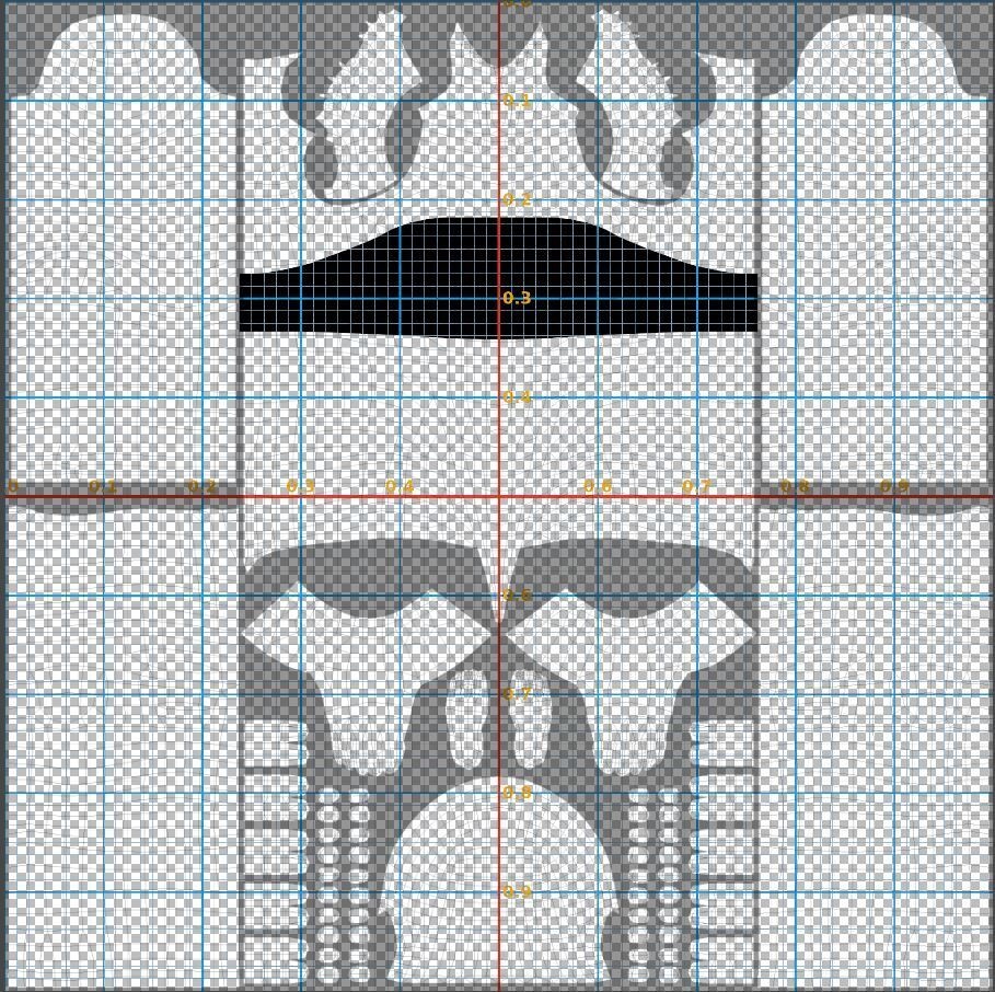 【無料】【VRoid Studio用】UVグリッドガイド(3種精度セット)