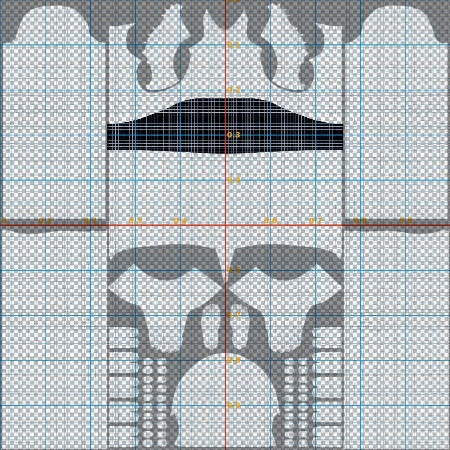 【無料】【VRoid Studio用】UVグリッドガイド(3種精度セット)