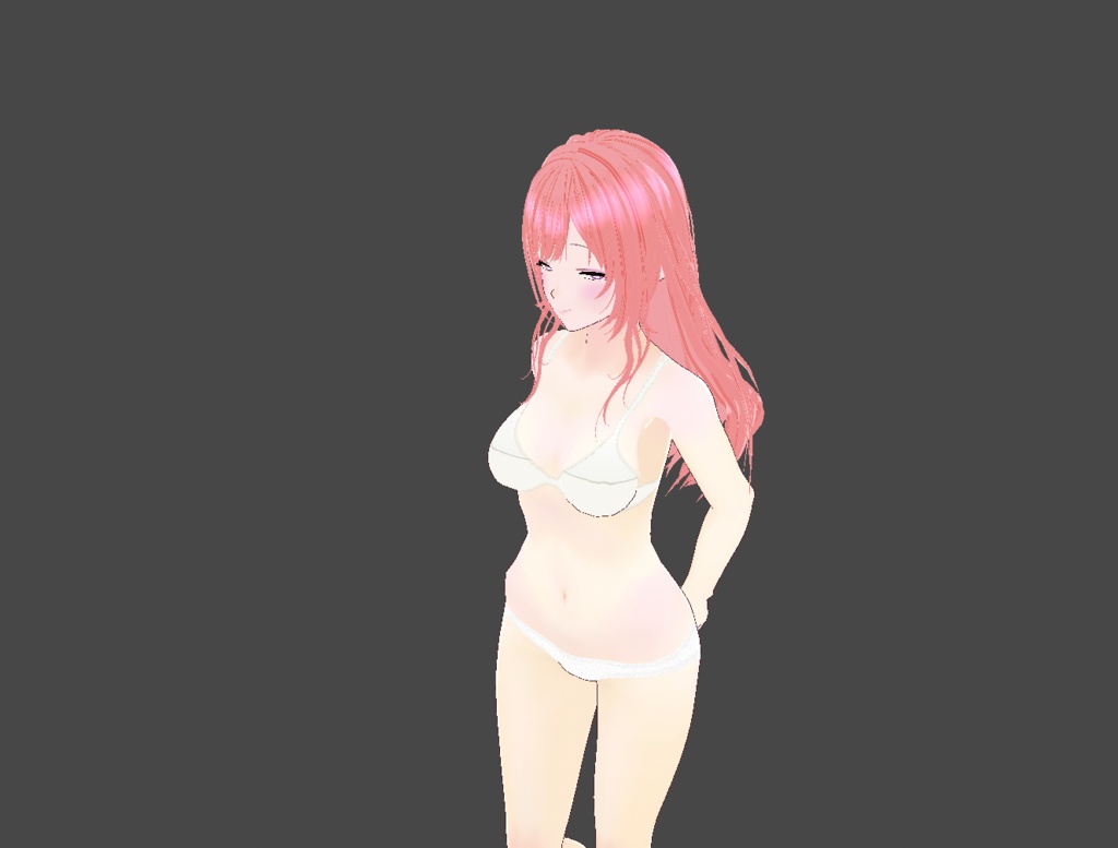【VRoid Studio用】Basic Inner|9色×ブラ2種+ショーツ 27点セット