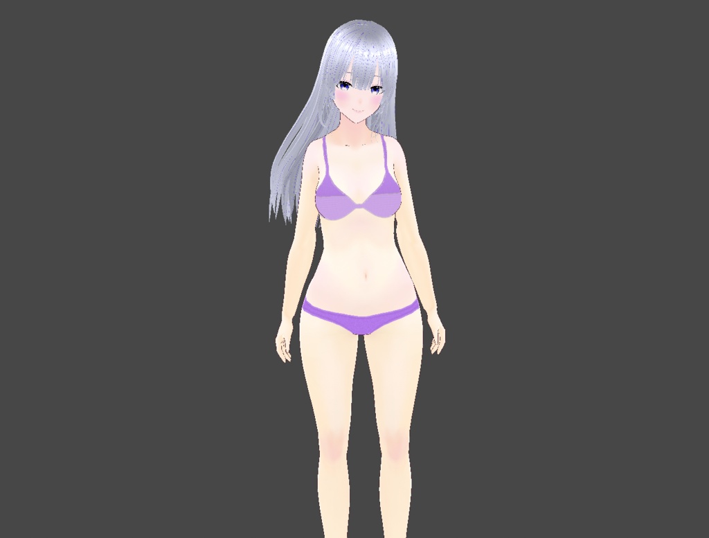 【VRoid Studio用】Basic Inner|9色×ブラ2種+ショーツ 27点セット
