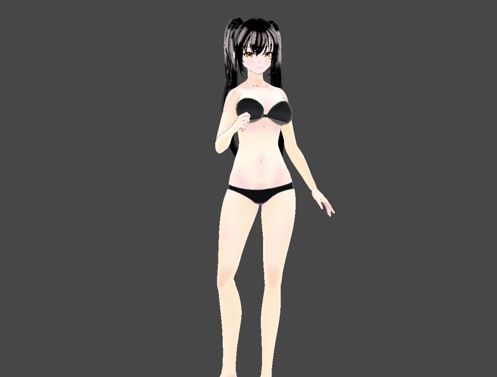 【VRoid Studio用】Basic Inner|9色×ブラ2種+ショーツ 27点セット