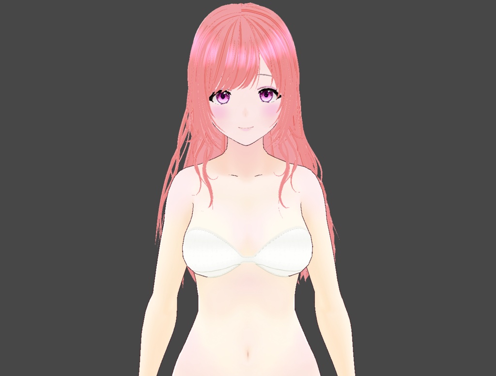 【VRoid Studio用】Basic Inner|9色×ブラ2種+ショーツ 27点セット