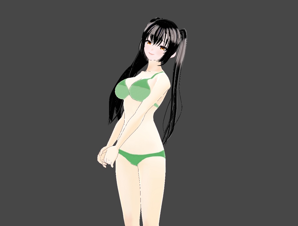【VRoid Studio用】Basic Inner|9色×ブラ2種+ショーツ 27点セット