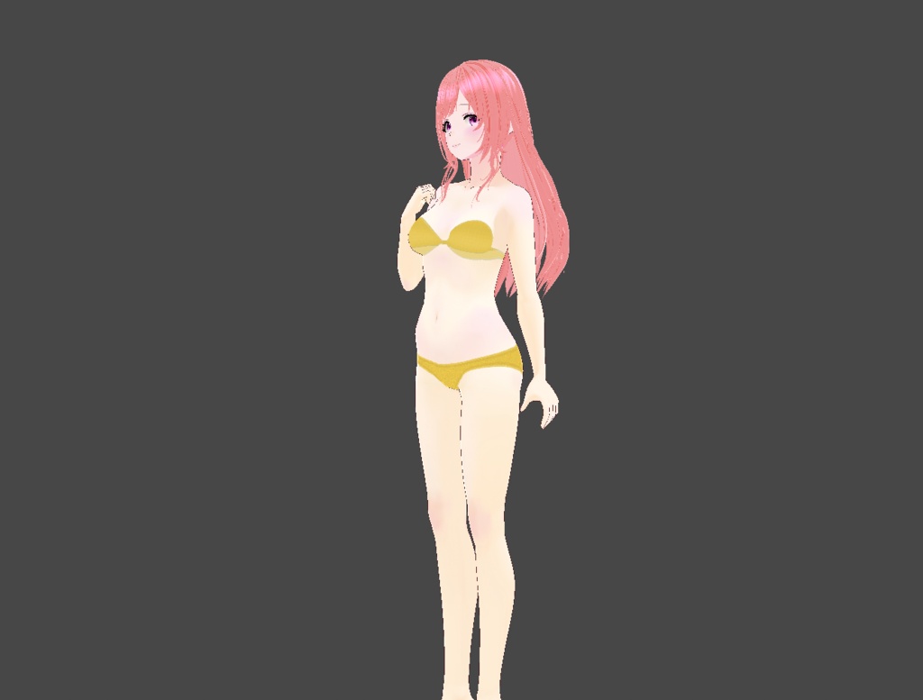 【VRoid Studio用】Basic Inner|9色×ブラ2種+ショーツ 27点セット