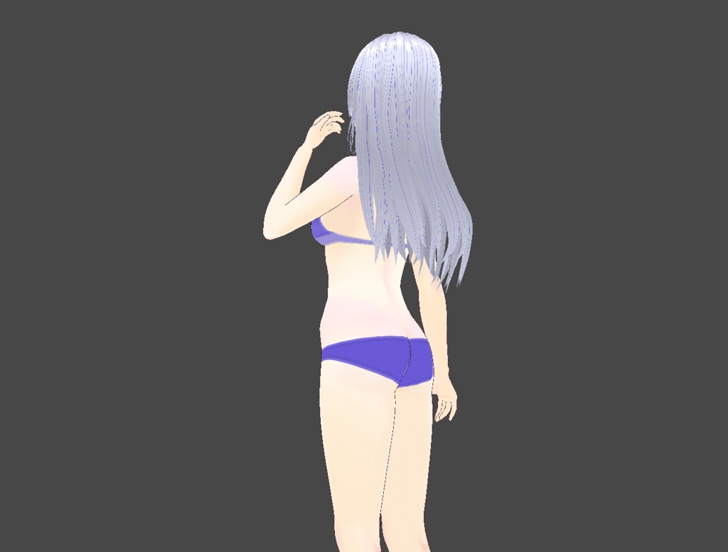 【VRoid Studio用】Basic Inner|9色×ブラ2種+ショーツ 27点セット