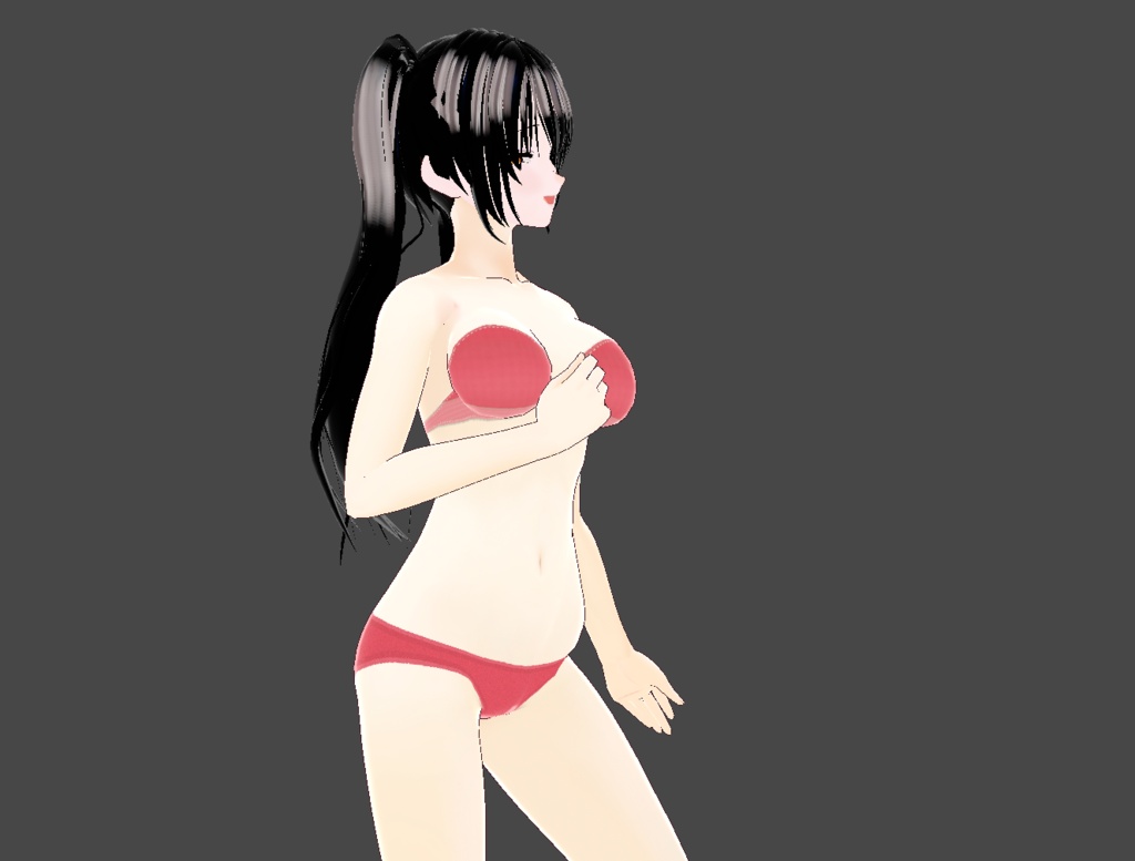 【VRoid Studio用】Basic Inner|9色×ブラ2種+ショーツ 27点セット