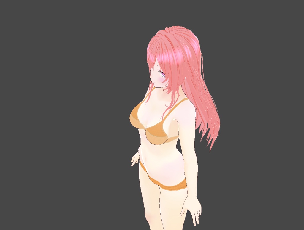 【VRoid Studio用】Basic Inner|9色×ブラ2種+ショーツ 27点セット