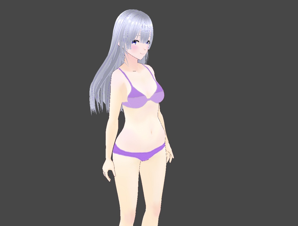 【VRoid Studio用】Basic Inner|9色×ブラ2種+ショーツ 27点セット