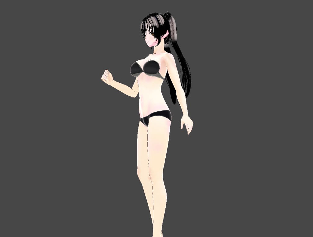 【VRoid Studio用】Basic Inner|9色×ブラ2種+ショーツ 27点セット