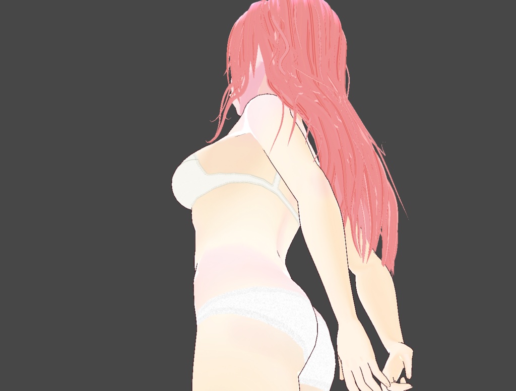 【VRoid Studio用】Basic Inner|9色×ブラ2種+ショーツ 27点セット