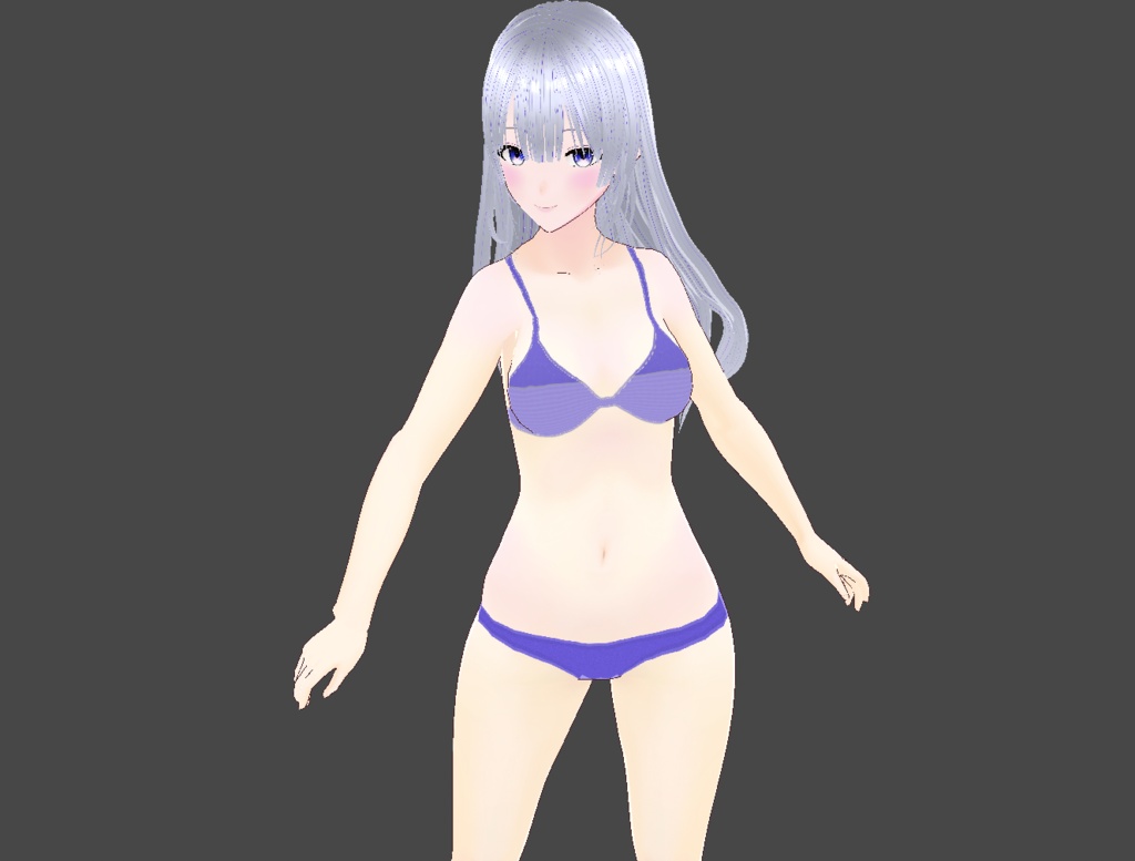【VRoid Studio用】Basic Inner|9色×ブラ2種+ショーツ 27点セット