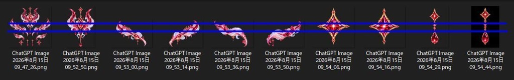 【VRoid】VRoid Decoration Stamp|誕生石と星座 01 ガーネット / Birthstone & Zodiac - Garnet