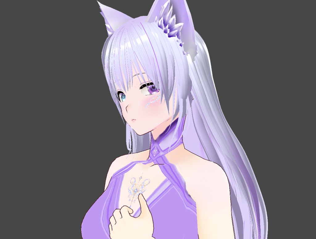 【VRoid】VRoid Decoration Stamp|誕生石と星座 04 ダイヤモンド / Birthstone & Zodiac - Diamond