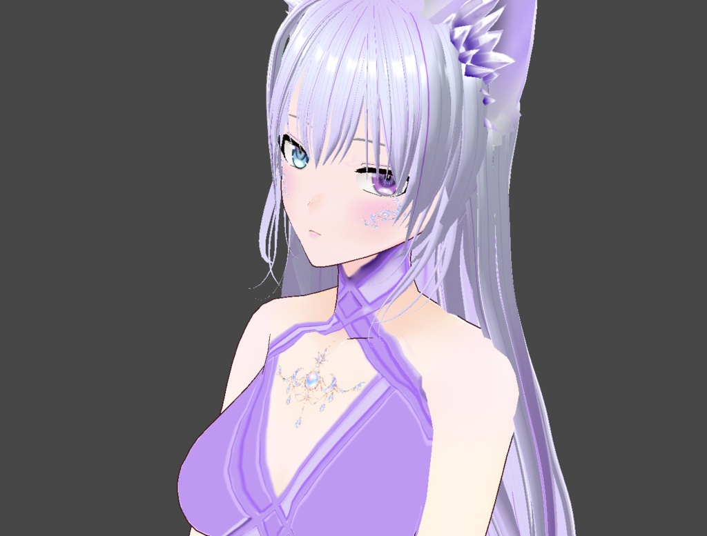 【VRoid】VRoid Decoration Stamp|誕生石と星座 06 パール / Birthstone & Zodiac - Pearl