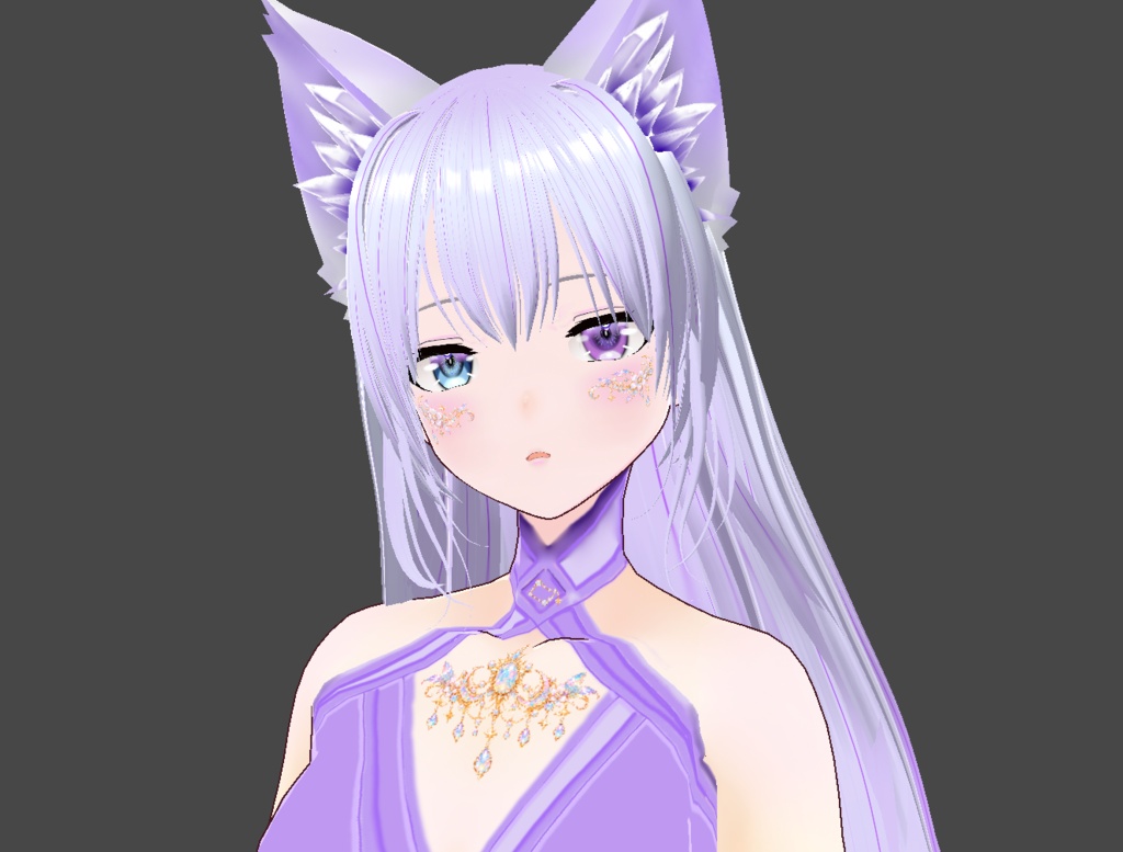 【VRoid】VRoid Decoration Stamp|誕生石と星座 10 オパール/ Birthstone & Zodiac - opal