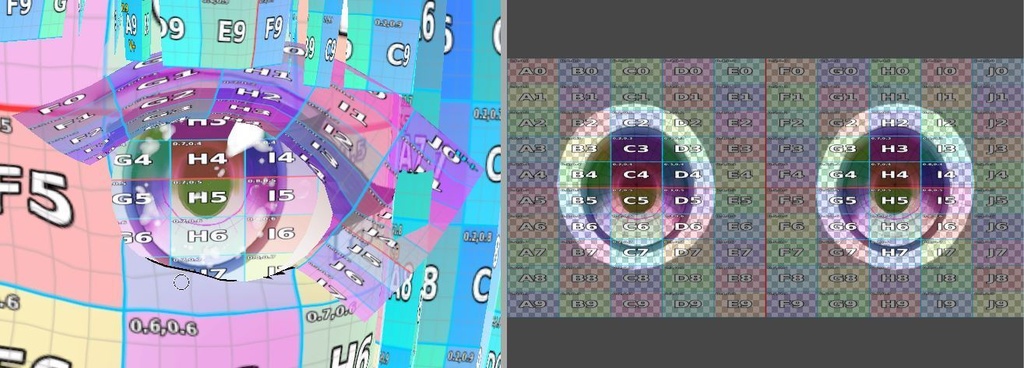 AddressRise Light|VRoid Texture Address Guide/【VRoidテクスチャ】の「どこに描けば、どこに出る?」を見える化する3種ガイド