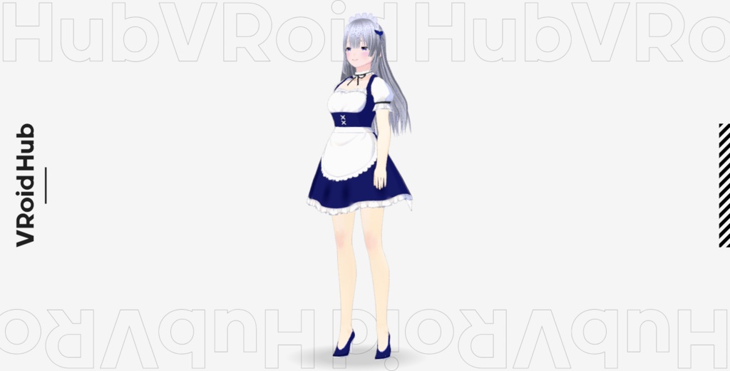 【無料配布】白雪セレナ|Free VRM v1.0
