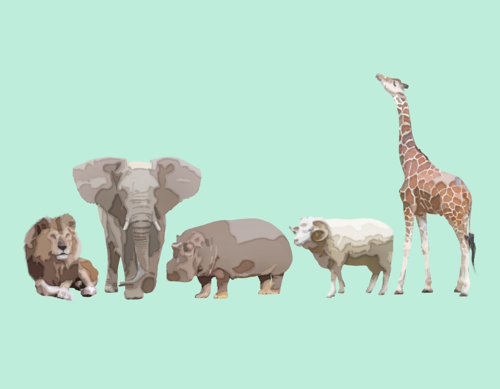 iPhoneケース/アニマル