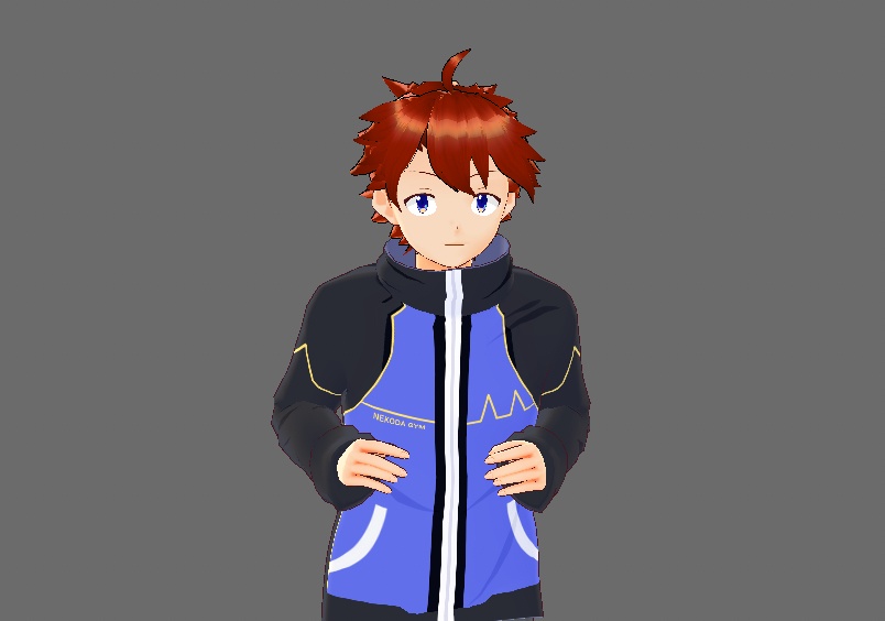 【VRoid】大河タケルのNEKODA GYMジャージ