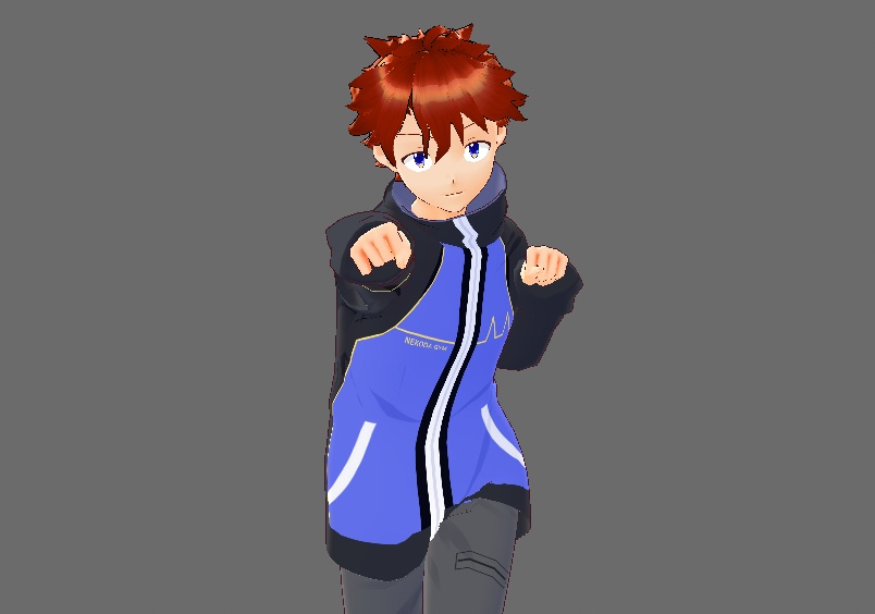 【VRoid】大河タケルのNEKODA GYMジャージ